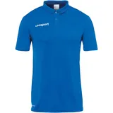 Uhlsport Essential POLY Kurzarm-poloshirt | Azure Blue - 8-9 Jahre