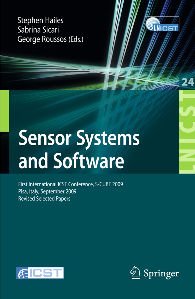 Sensor Systems And Software - Hani Alzaid  John Barton  Andrea Caiti  Sean Harte  Ernest Foo  Daniele Miorandi  Kartoniert (TB)
