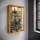VCM Glasvitrine hängend Vitrine Glas mit ESG-Sicherheitsglas Maße: H. 91 x B. 59 x T. 18 cm Hängevitrine Glas Modern und platzsparend Glas Vitrinenschrank - Vitrosa Mini