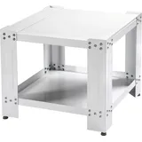 Hama Gigant Universalsockel für Waschmaschine/Trockner mit Bodenfach, Weiß, 60 x 60 cm