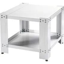 Hama Gigant Universalsockel für Waschmaschine/Trockner mit Bodenfach, Weiß, 60 x 60 cm