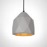 Paco Home 1-flg. E27 60 cm Beton-grau