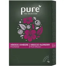 Pure Tea Selection Hibiskus-Himbeere Früchtetee Teebeutel 25 x 3 g
