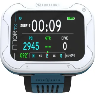 Aqua Lung Aqualung I770r Pet-snw With Transmitter Tauchcomputer - Petrol / White - One Size