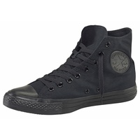 Converse Sneaker CONVERSE "CHUCK TAYLOR ALL STAR HI Unisex Mono" Gr. 37, schwarz (black, monochrome) Schuhe Bekleidung