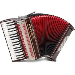 Alpenklang Pro Akkordeon III 72 M Palisander