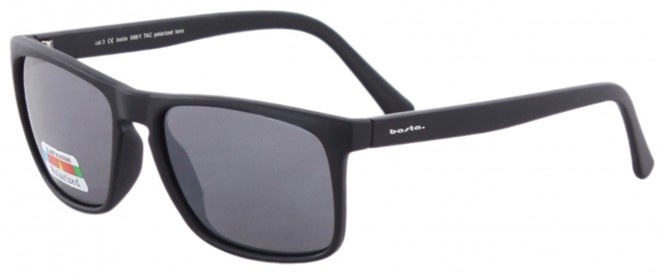 BASTA KEY POLARIZED Sonnenbrille black/silver