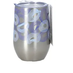 chic.mic Thermobecher bioloco office Bubble Drink silber