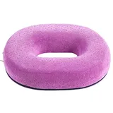 Surwin Donut Kissen Sitzkissen Orthopädisch, Sitzkissen Rund, Sitzkissen Bürostuhl, Hämorrhoiden Sitzkissen, Sitzring Steißbein Entlastung für Rücken, Hüfte (One Size,C)