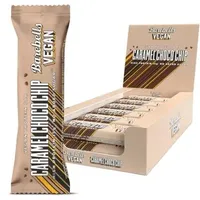 Barebells Vegan Protein Bar, 12 x 55 g Riegel, Caramel Chocolate Chip