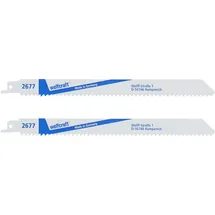 WOLFCRAFT Säbelsägeblatt Holz/Stahlprofile 5-190 mm 2 Stück