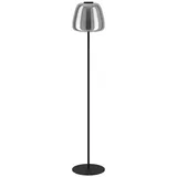 EGLO LED Stehlampe Alfero-z, Leuchtmittel inklusive, Standleuchte, Leselampe, Wohzimmer, Schlafzimmer, H139,5 x Ø27,5 cm