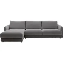 Schöner Wohnen Ecksofa "Garbo, L-Form, Breite 292 cm", grau (schwarz, grau), B:292cm H:85cm T:170cm, 88% Polyester, 12% Polyacryl, SCHÖNER WOHNEN-KOLLEKTION, Sofas, Ecksofa, 5 Jahre Hersteller-Garantie