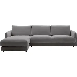 Schöner Wohnen Ecksofa "Garbo, L-Form, Breite 292 cm", grau (schwarz, grau), B:292cm H:85cm T:170cm, 88% Polyester, 12% Polyacryl, SCHÖNER WOHNEN-KOLLEKTION, Sofas, Ecksofa, 5 Jahre Hersteller-Garantie