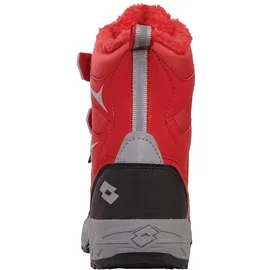 lotto Pinecreek Tex K Halblange Stiefel, Red Silver, 33 Rot