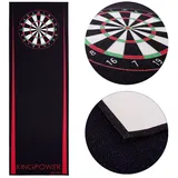 TSGPS Dartmatte Teppich 237x80 cm Rot