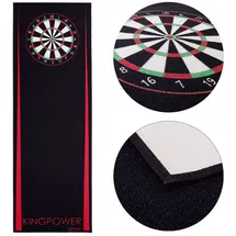 TSGPS Dartmatte Teppich 237x80 cm Rot