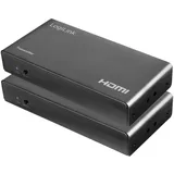 LogiLink HDMI Extender Set über LAN mit KVM Full HD