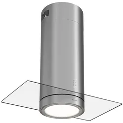 Beretta Premium Inselabzugshaube App Ab-/Umluft 544m3/h LED Aktivkohlefilter Edelstahl