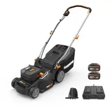 Worx WG737E 20V Akku-Rasenmäher inkl. 2 Akkus 4.0Ah