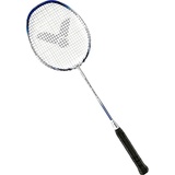 Victor Badmintonschläger Wavetech 9 für Anfänger und ambitionierte Spieler, in weiß/blau