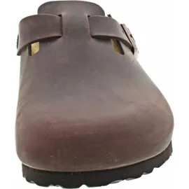 Birkenstock Boston Nubukleder geölt schmal habana 43