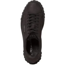TAMARIS Damen Schnürer Leder schwarz 38