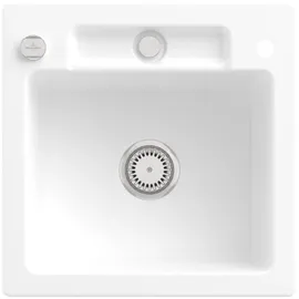Villeroy & Boch Siluet 50 S stone white + Excenterbetätigung
