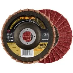 RHODIUS PROline VLS Vliesfächerschleifscheibe 125 x 22,23 mm medium