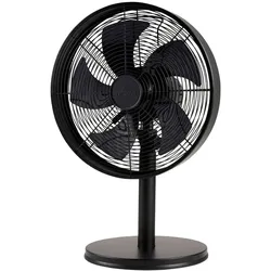 TRISTAR Standventilator PD-3816E, Metall, ∅30cm, Metall, 3 Stufen, schwarz