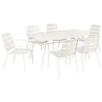 Beliani Terenzo Set 6-tlg. Hellbeige