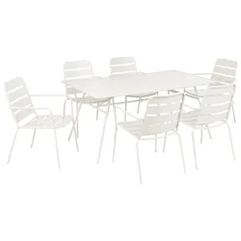 Beliani Terenzo Set 6-tlg. Hellbeige