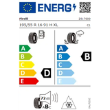 Pirelli Snowcontrol S3 W210 195/55 R16 91H