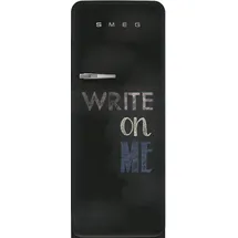 Smeg FAB28RDBB5 Retro-Kühlschrank (270 l, 1530 mm hoch, Write on Me)