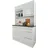 BASIC by Balculina Buffet Jazz 120 x 60 x 211 cm Braun/Weiß