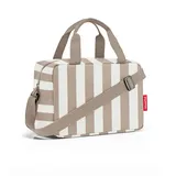 Reisenthel Kühltasche COOLERBAG TO-GO 3l summerstripes Coffee - Kleine Lunch-Kühltasche zum Umhängen –Ideal für Picknicks, das Büro und unterwegs