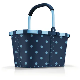 frame mixed dots blue