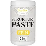Creative Deco Malpaste Strukturpaste Weiß 2 l