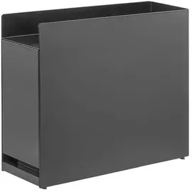 Yamazaki Gewürzregal Metall 50 x 36 x 12 cm Schwarz