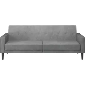 dorel home Schlafcouch 100% Polyester 3-Sitzer Grau