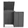 primeyard Mülltonnenbox 84 x 84 x 120 cm anthrazit