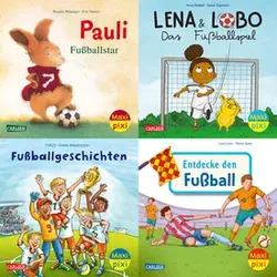 CARLSEN Bilderbuch Maxi Pixi Serie 112 107799 Fußballspaß