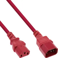 InLine InLine, Verlängerungskabel, 55er Bulk-Pack Kaltgeräteverlängerung, C13 auf C14,