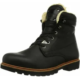 Panama Jack Panama 03 Aviator Herren Warm gefüttert Classics Kurzschaft Stiefel - schwarz 46