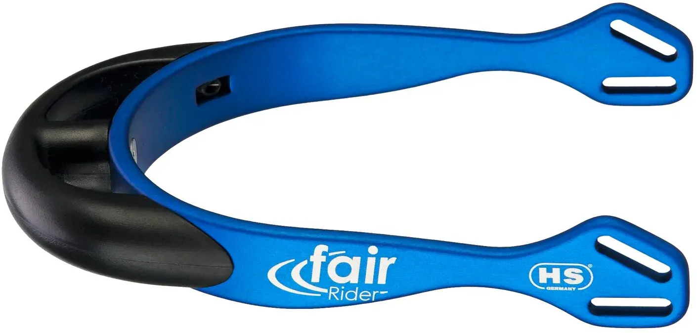 SPRENGER FairRider Sporen rund blue/black 20 mm