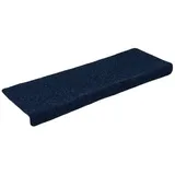 vidaXL Stufenmatten Selbstklebend 30 Stk. Marineblau 65x21x4 cm