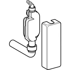 Geberit AP-Siphon für Geräte, mit Abdeckung, 40mm (152.768.11.1)