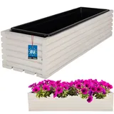 OEM Blumenkasten 64 x 20 cm Weiß