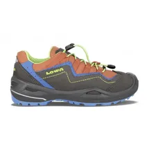 Lowa Multifunktionsschuhe Robin EVO GTX Low (wasserdicht, Veloursleder) Wanderschuh grau 24 EU