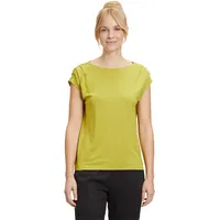 Cartoon Basic Shirt mit überschnittenen Ärmeln in Moss |
